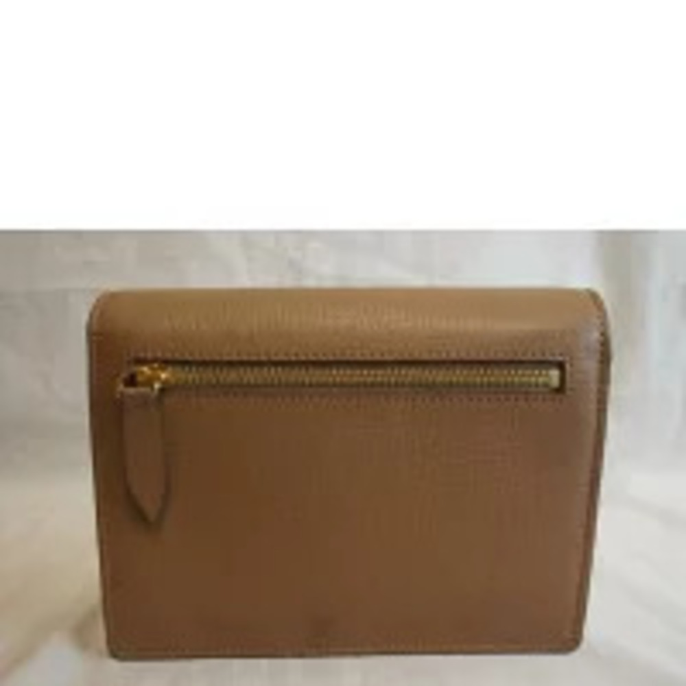 Burberry Leather Canvas Check Bag Shoulder Macken
